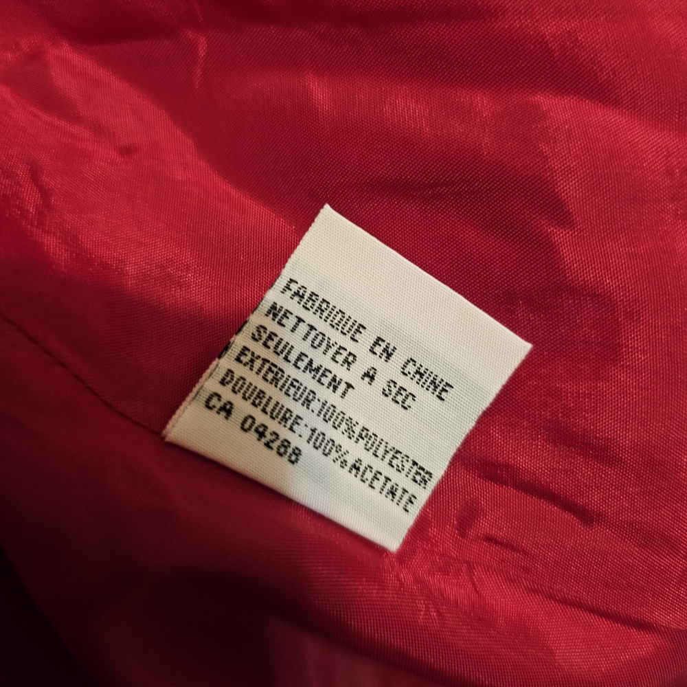 Talbots Red Wrap Dress - Picture 7 of 10